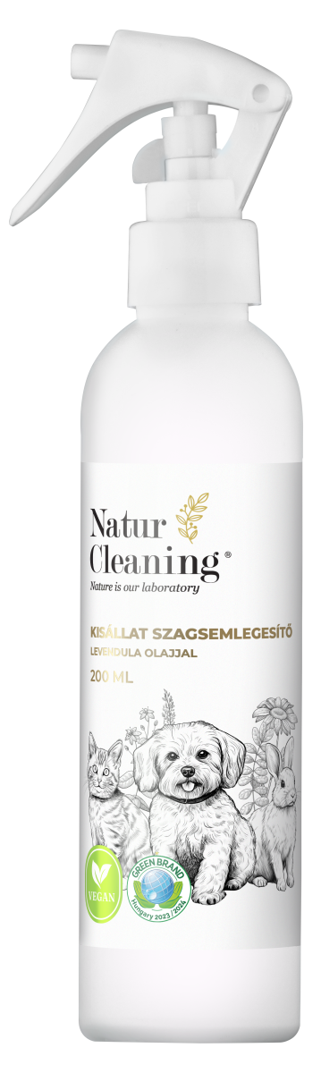 Naturcleaning kisállat szagsemlegesítő 200 ml