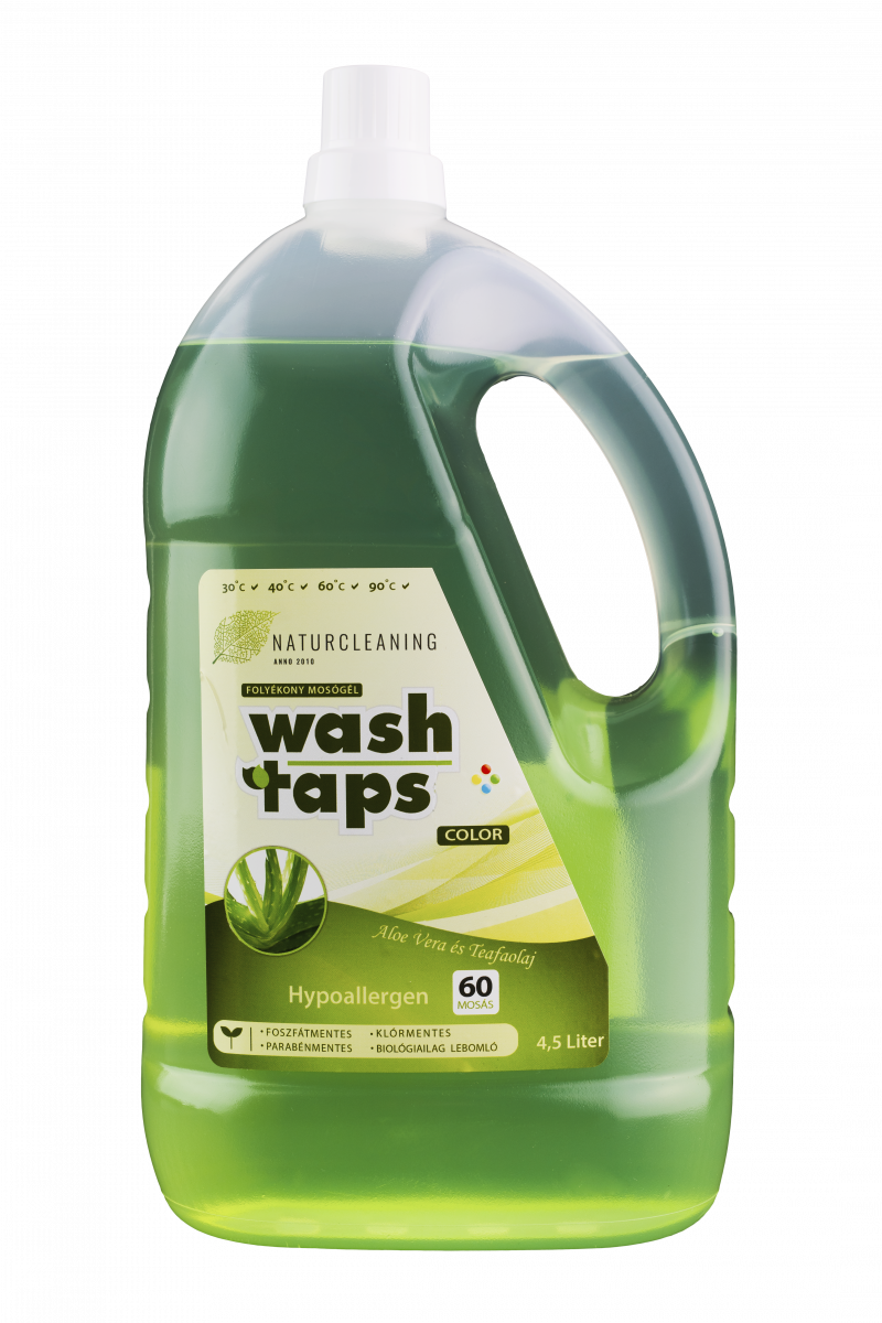 Wash Taps Teafa-Aloe hipoallergén mosógél 4,5 L