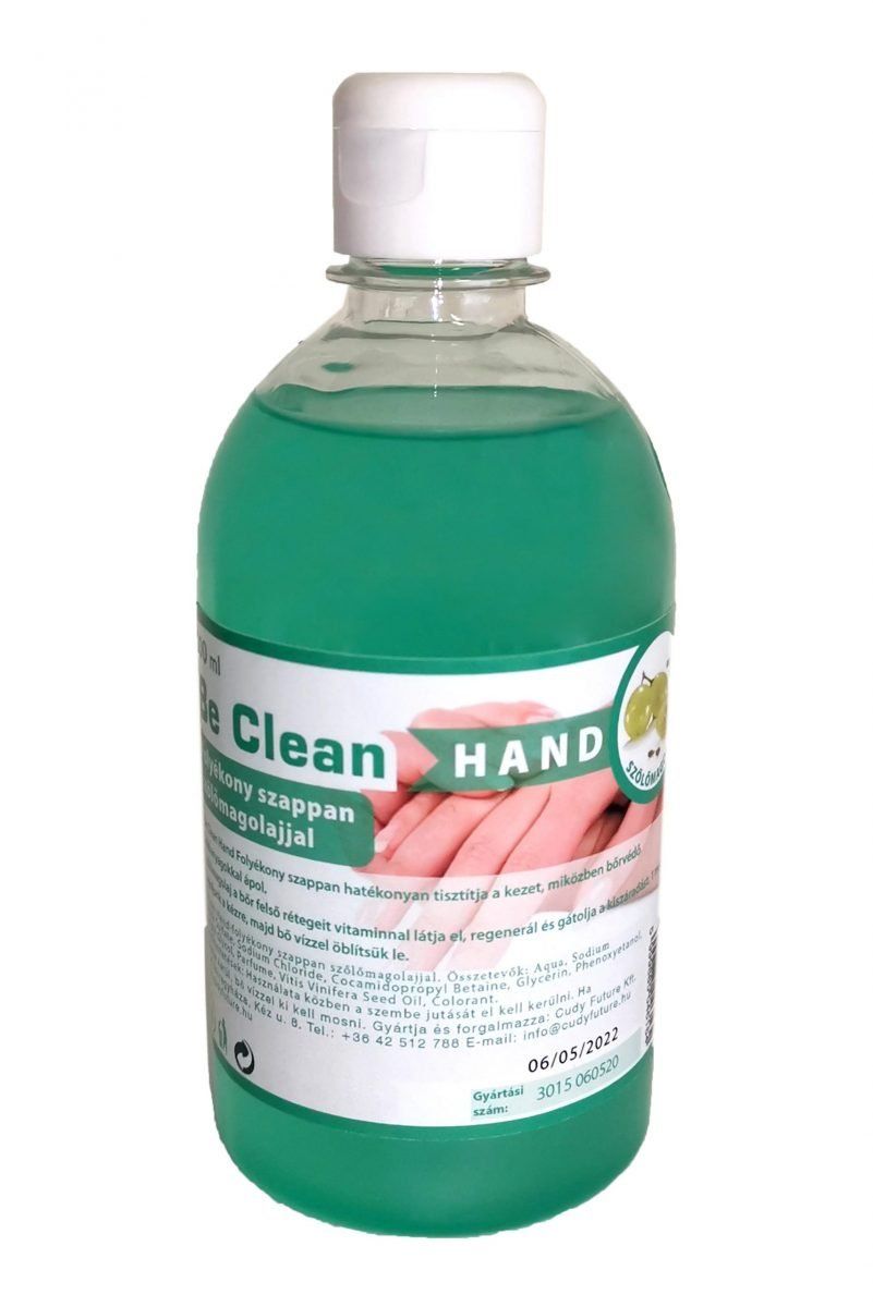 Be Clean Hand folyékony szappan - 0.5 Liter
