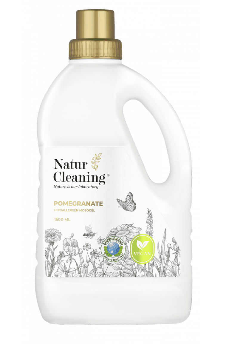 Naturcleaning Gránátalma mosógél 1,5 liter